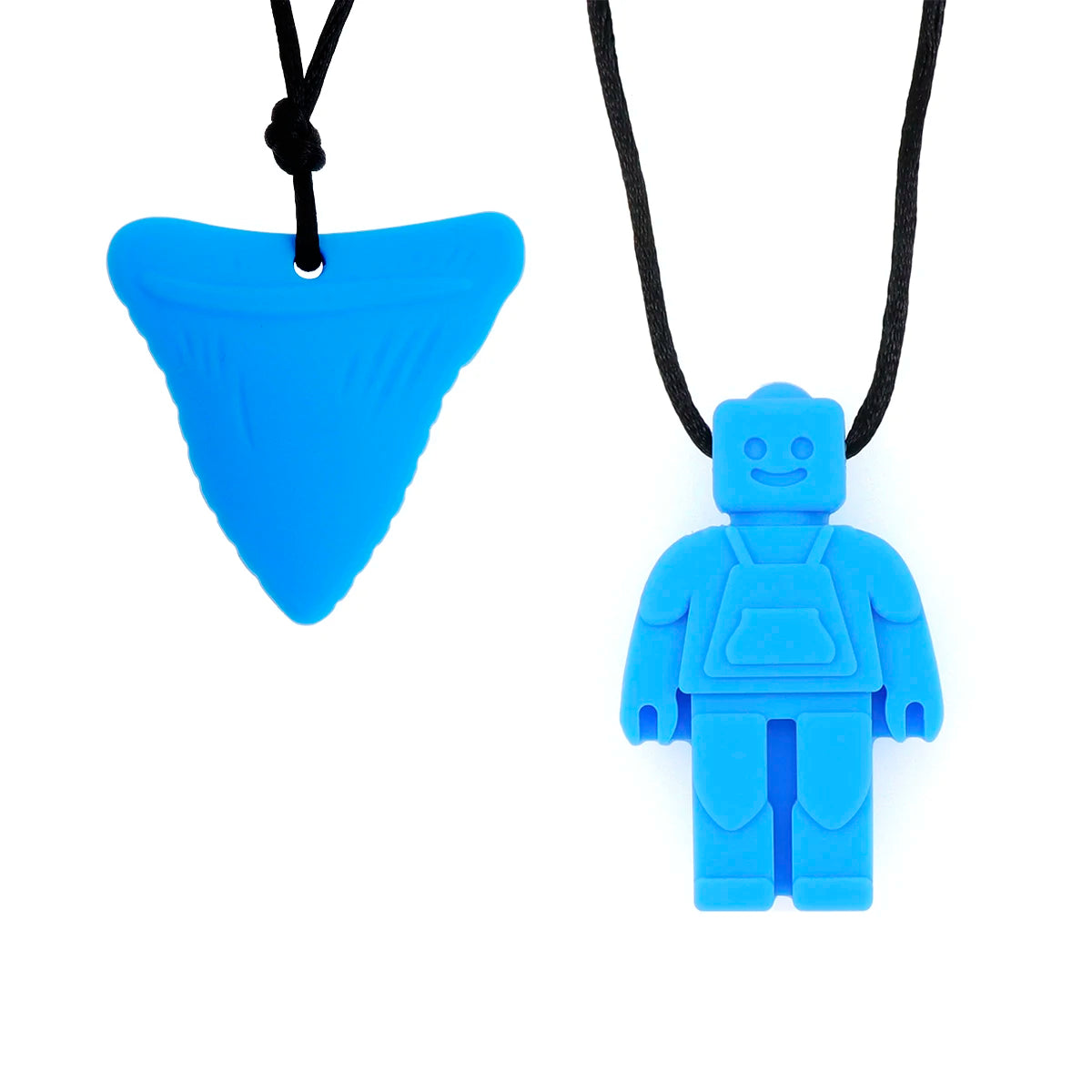 Sensory Chew Necklace for Kids (Set of 2) – Safe Oral Motor Aid