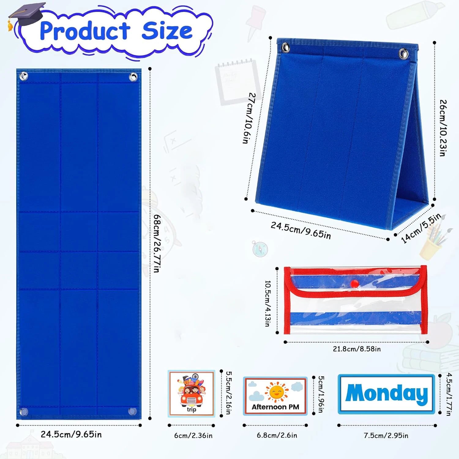 Kids Visual Schedule Calendar – Daily Routine Support Tool