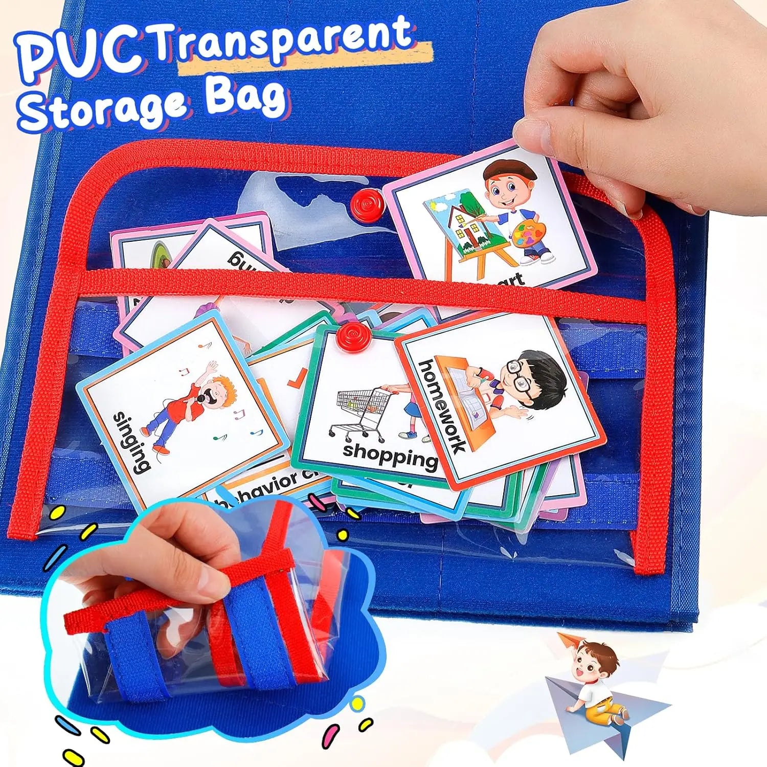 Kids Visual Schedule Calendar – Daily Routine Support Tool