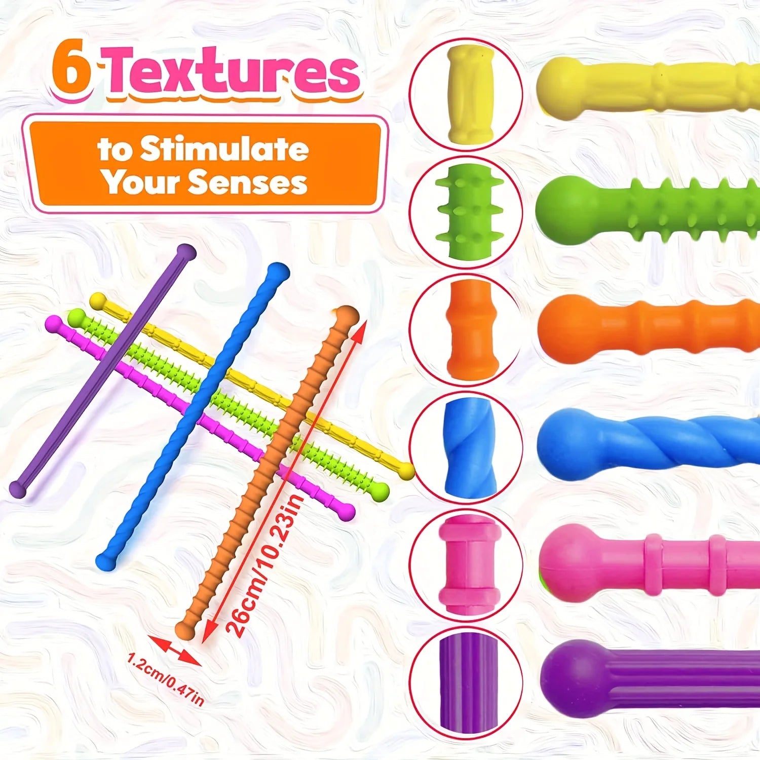 Fidget Toys Sensory Sticks – Stress & Focus Support